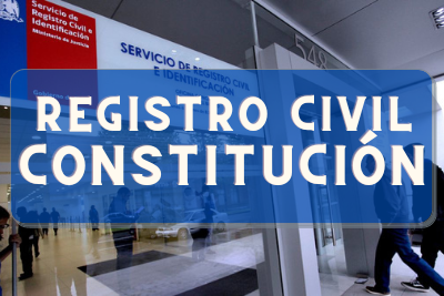 Registro Civil Constitución