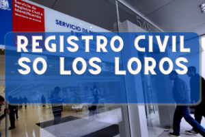 Registro Civil  en SO Los Loros: Oficinas, horarios y como Pedir Hora en 2023