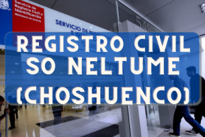 Registro Civil  en SO Neltume (Choshuenco): Oficinas, horarios y como Pedir Hora en 2023